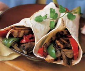 Fajitas mexicanas de pollo