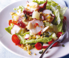 ensalada de pulpo