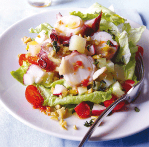 ensalada de pulpo