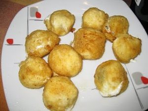 Bolitas de aceitunas