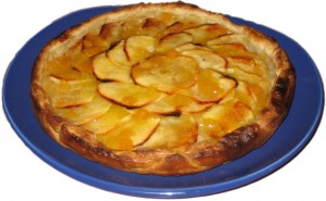 como preparar una tarta de manzana