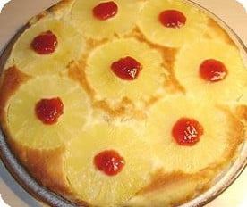 Tarta de piña