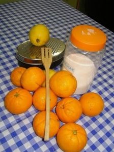 Ralladura limón y naranja