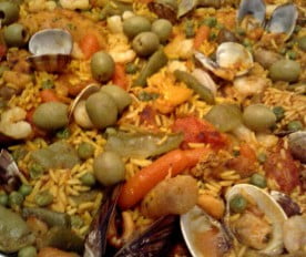 receta de paella mixta