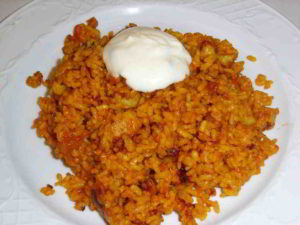 receta de arroz a banda