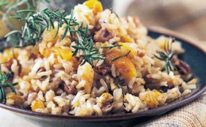 Arroz con almendras 