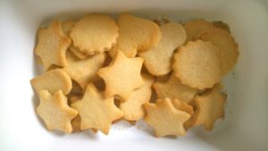 Galletas de mantequilla con miel