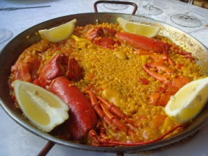 Arroz con bogavante