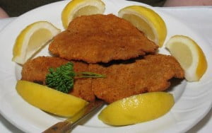 Escalope de ternera al queso