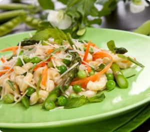 Pasta con verduras