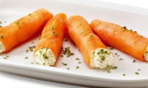 Rollitos de salmón