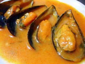 Salsa para mejillones