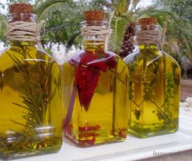 Aceites aromatizados