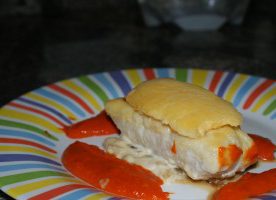 Como preparar merluza gratinada con salsa