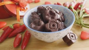 Chocolates con chile