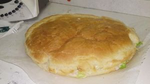 Sándwich de focaccia para rellenar