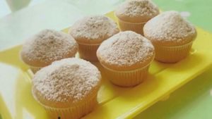 Pastelitos de manzana y canela