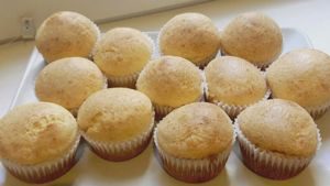 Muffins de queso salado