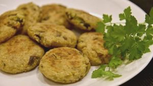 Albóndigas de atún y verduras