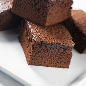 como hacer Brownies de caramelo de chocolate