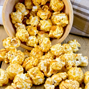 como hacer Caramel Popcorn