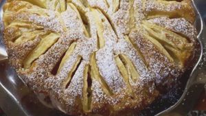 Como hacer Pastel de manzana ligero